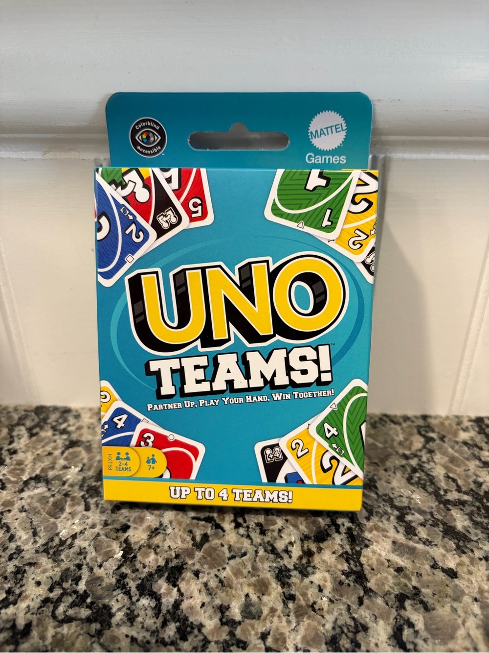 Mattel UNO Teams! Card Game - Teal Pack